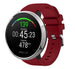 Polar Unite Twill Silikonarmband (Weinrot)