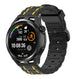 Bracelet sport boucle Huawei Watch GT Runner (noir/jaune)
