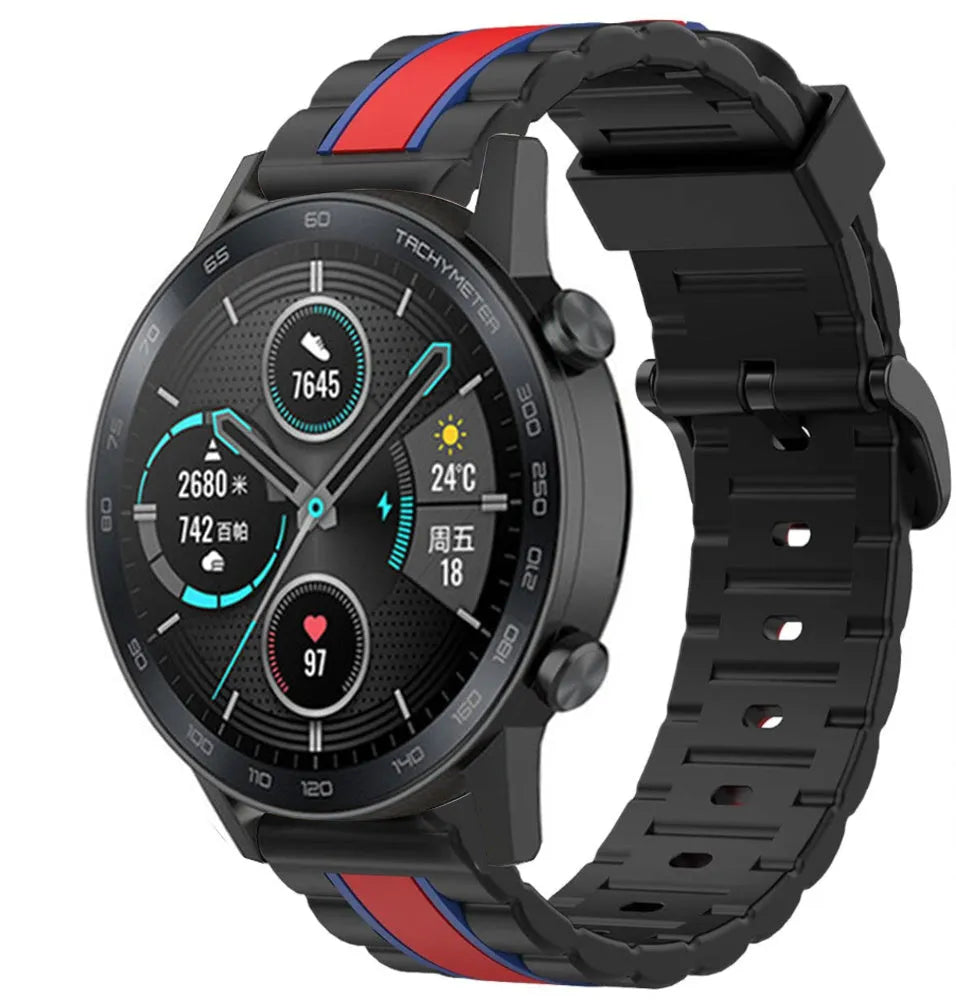 Honor Magic Watch 2 Special Edition Armband (Schwarz/Rot)