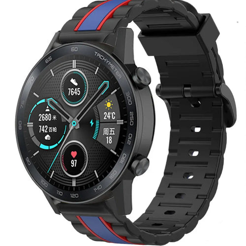 Honor Magic Watch 2 Special Edition Armband (Schwarz/Blau)