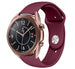 Samsung Galaxy Watch 3 41mm Sportarmband (Weinrot)