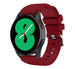 Samsung Galaxy Watch 4 44mm Silicone Strap with Buckle (Burgundy Red)