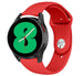 Bracelet sport Samsung Galaxy Watch 4 44mm (rouge)
