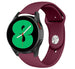 Bracelet sport Samsung Galaxy Watch 4 44mm (bordeaux)
