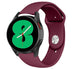 Samsung Galaxy Watch 4 40mm Sportarmband (Weinrot)