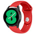 Samsung Galaxy Watch 4 40mm Sportarmband (Rot)