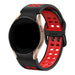 Samsung Galaxy Watch 4 Classic 46mm Block Sportarmband (Schwarz/Rot)