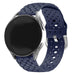 Correa silicona trenzada Samsung Galaxy Watch FE (azul oscuro)