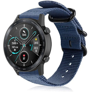 Correa nylon con hebilla Honor Magic Watch 2 (azul)