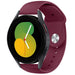 Samsung Galaxy Watch 5 40mm sport bandje (bordeaux)
