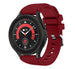 Samsung Galaxy Watch 5 Pro Silikonarmband (Weinrot)