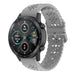 Honor Magic Watch 2 42mm siliconen bandje met patroon (grijs)