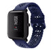Correa de silicona estampada Xiaomi Amazfit Bip (azul oscuro)