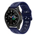 Correa de silicona estampada Samsung Galaxy Watch 4 Classic 42mm (azul oscuro)