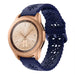 Correa de silicona estampada Samsung Galaxy Watch 42mm (azul oscuro)