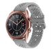 Bracelet silicone avec motif Samsung Galaxy Watch 3 41mm (gris)