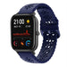 Correa de silicona estampada Xiaomi Amazfit GTS (azul oscuro)