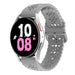 Correa de silicona estampada Samsung Galaxy Watch 5 44mm (gris)