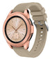 Correa silicona Samsung Galaxy Watch 42mm (beige)