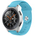 Samsung Galaxy Watch 46mm sport bandje (lichtblauw)