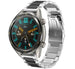 Huawei Watch GT / GT 2 Gliederarmband (Silber / Schwarz)
