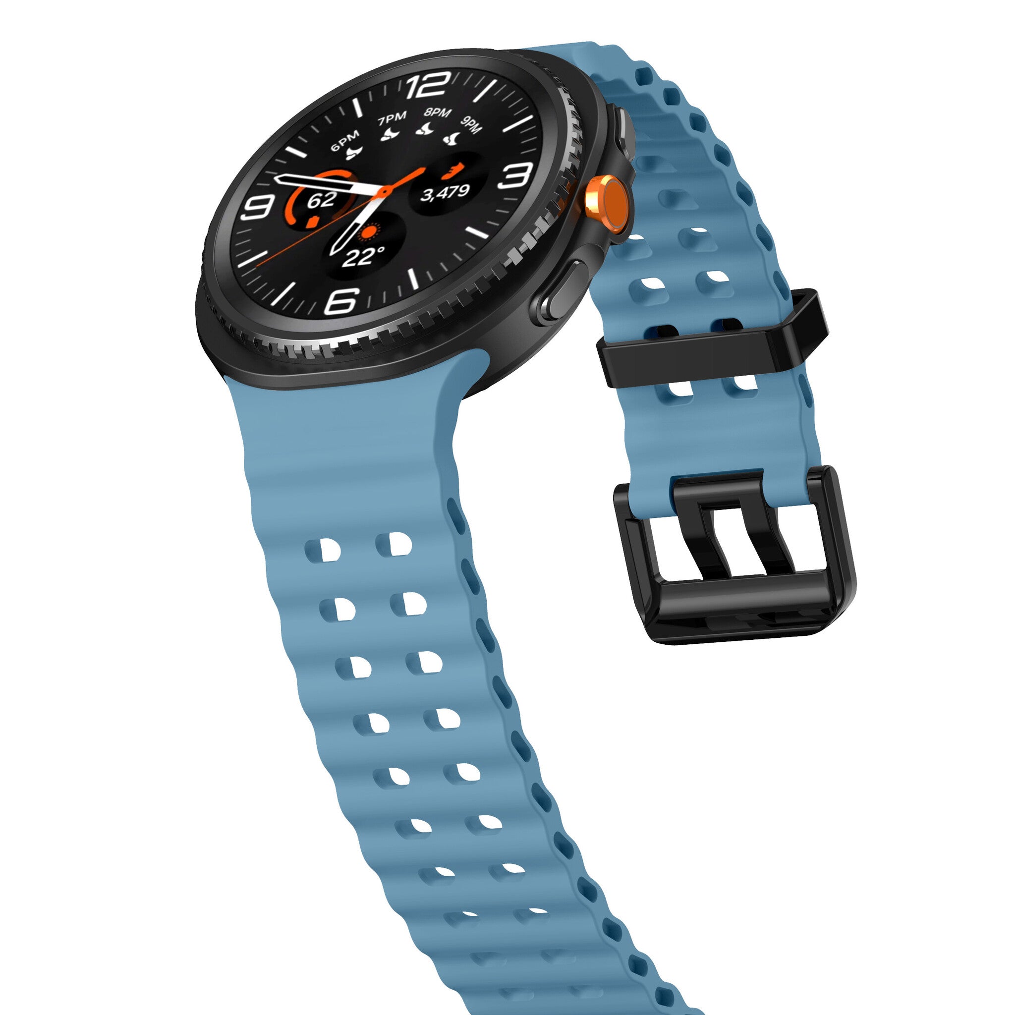 Bracelet Ocean Samsung Galaxy Watch 8 Classic (bleu mate)