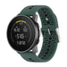 Bracelet silicone Suunto Race (S) (vert/noir)