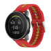 Bracelet silicone Suunto Race 2 (rouge/vert)