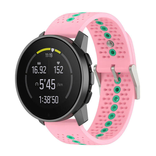 Suunto Vertical 2 Silicone Strap (Pink/Aqua)