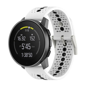 Correa silicona Suunto Race (S) (blanca/negra)