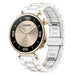 Bracelet ceramica Huawei Watch GT 6 41mm (blanc/or)