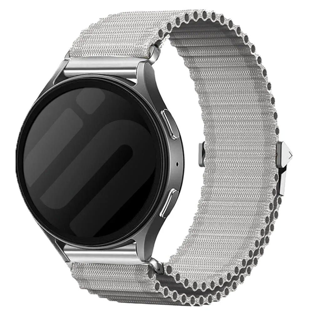 Samsung Galaxy Watch 7 - 40mm Outdoor Nylonarmband (Grau)