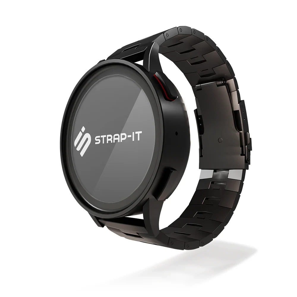 Suunto Vertical 2 titanium grain band (zwart)