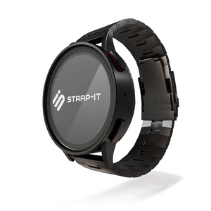 Amazfit Bip 5 Geburstetes Titanarmband (Schwarz)