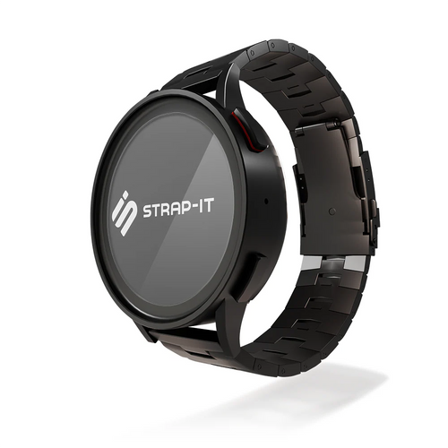 Amazfit Bip 5 Geburstetes Titanarmband (Schwarz)