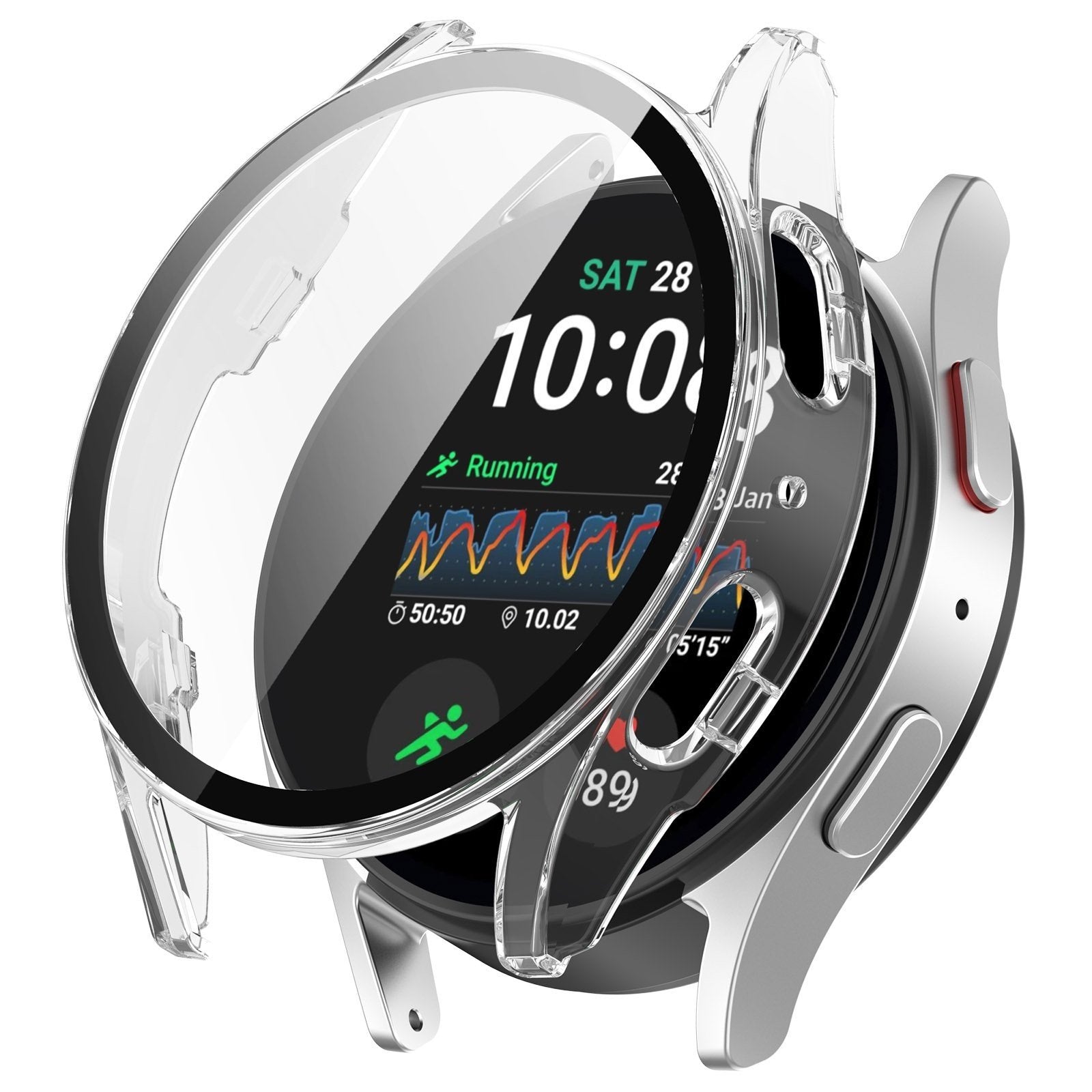 Samsung Galaxy Watch 7 40 mm Hardkoffer mit Glass