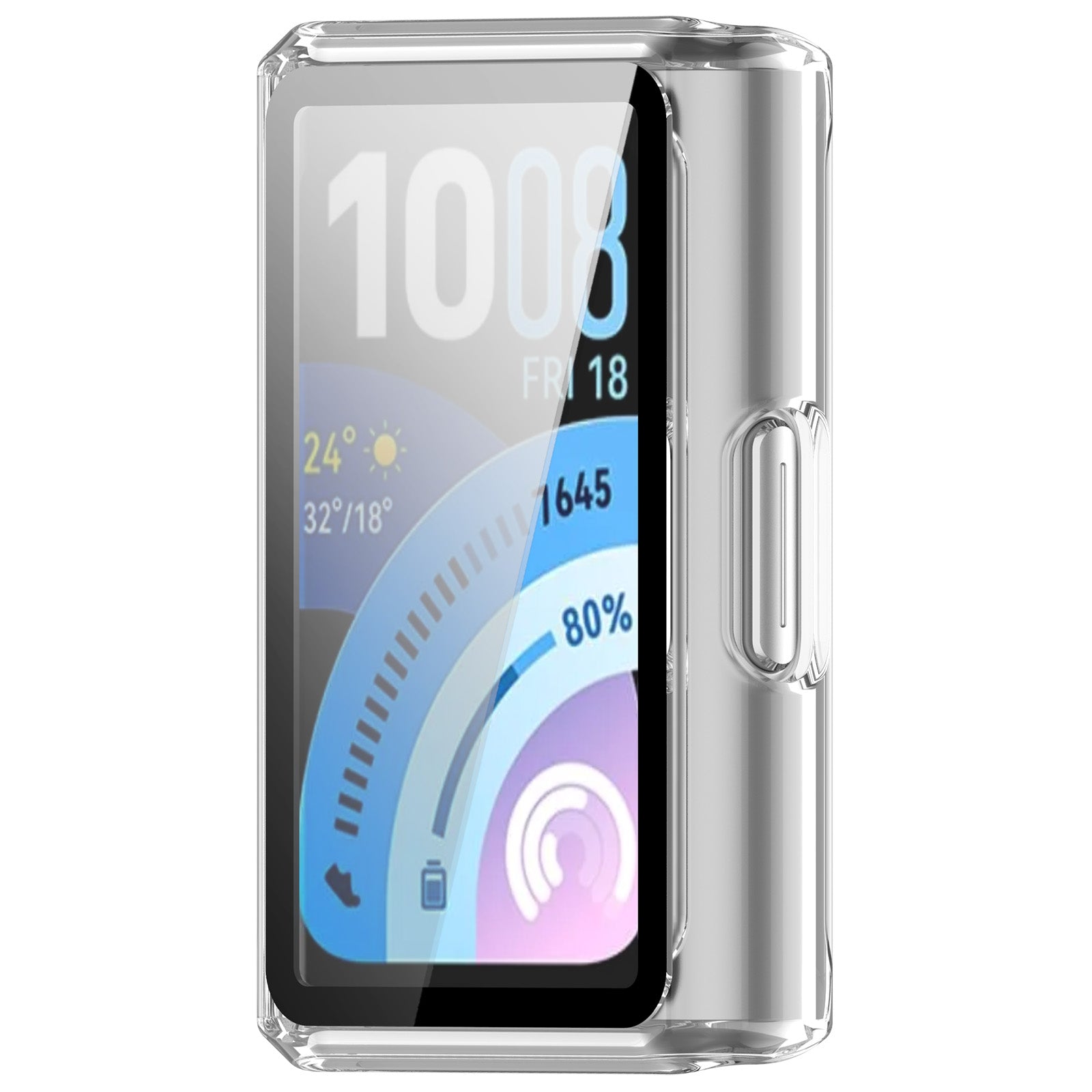 Huawei Band 11 Pro PC Hülle mit Glas (Transparent)