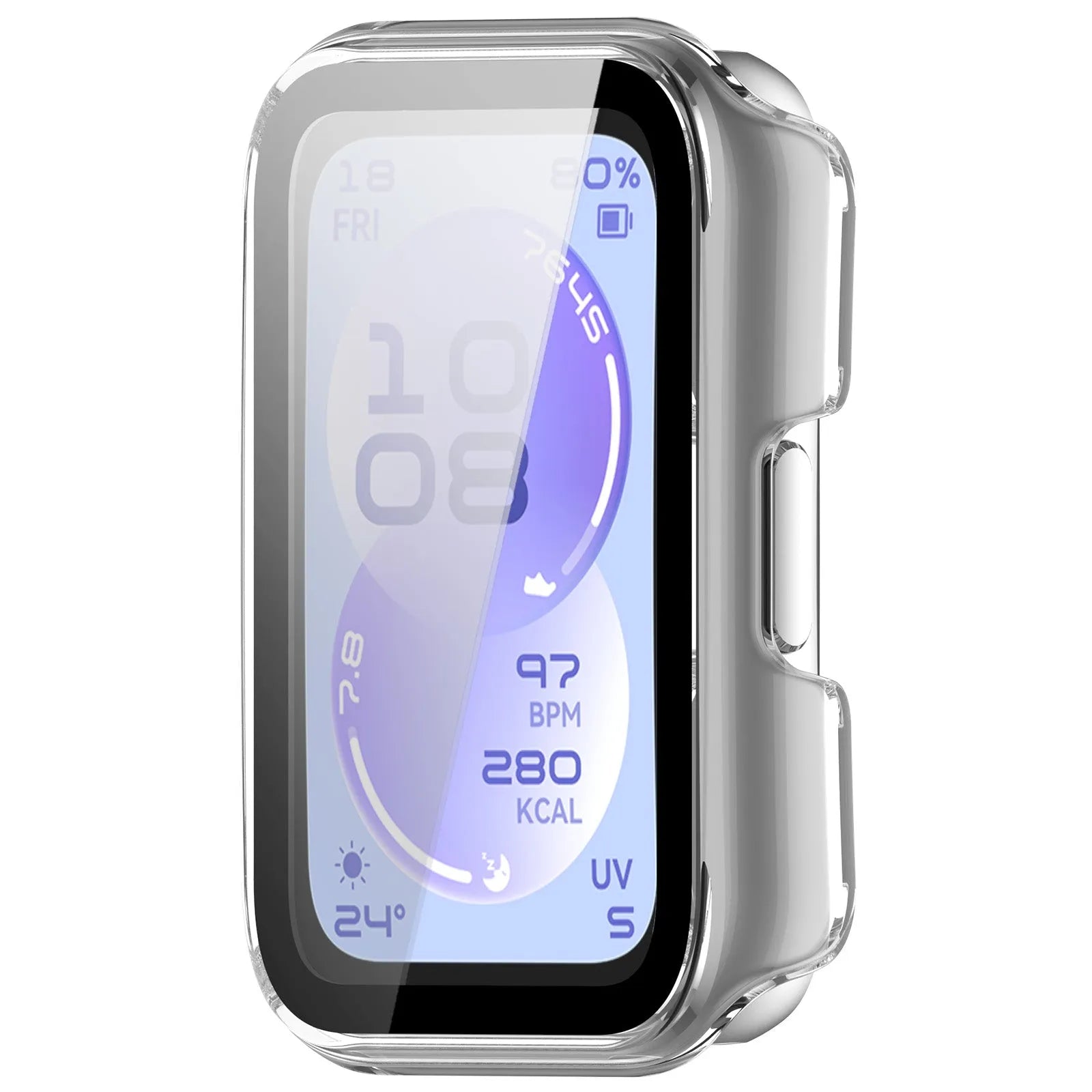 Huawei Band 11 PC case met glas (transparant)