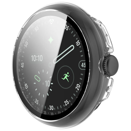 Google Pixel Watch 4 - 45mm hard case met glas (transparant)