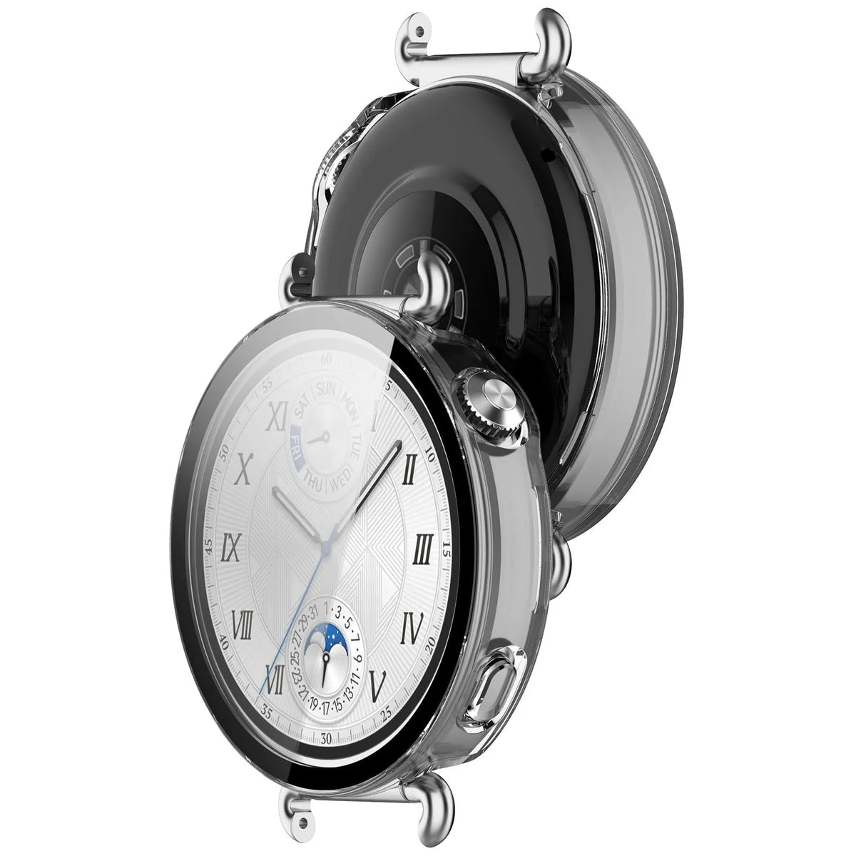 Funda con vidrio PC Huawei Watch GT 6 - 41mm (transparente)