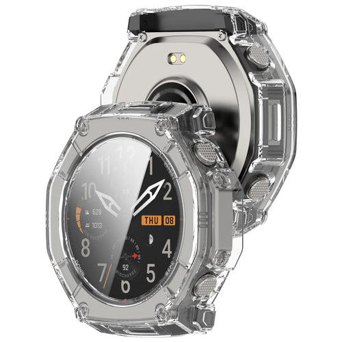 Amazfit T-Rex Ultra 2 PC Hülle mit Glas (Transparent)