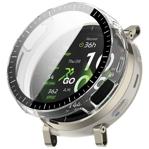 Amazfit Active 3 Premium PC Hülle mit Glas (Transparent)