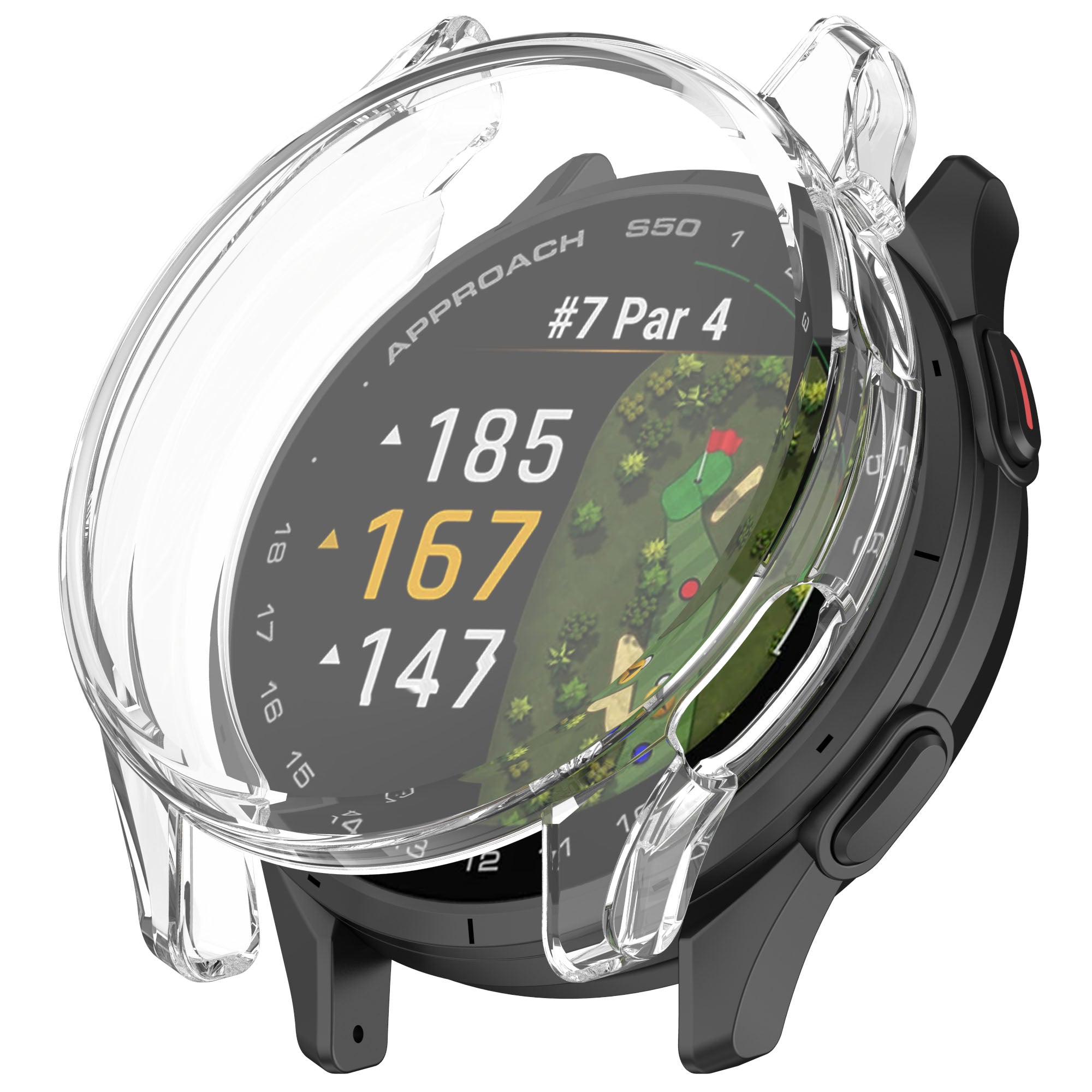 Funda TPU Garmin Approach S50 (transparente)