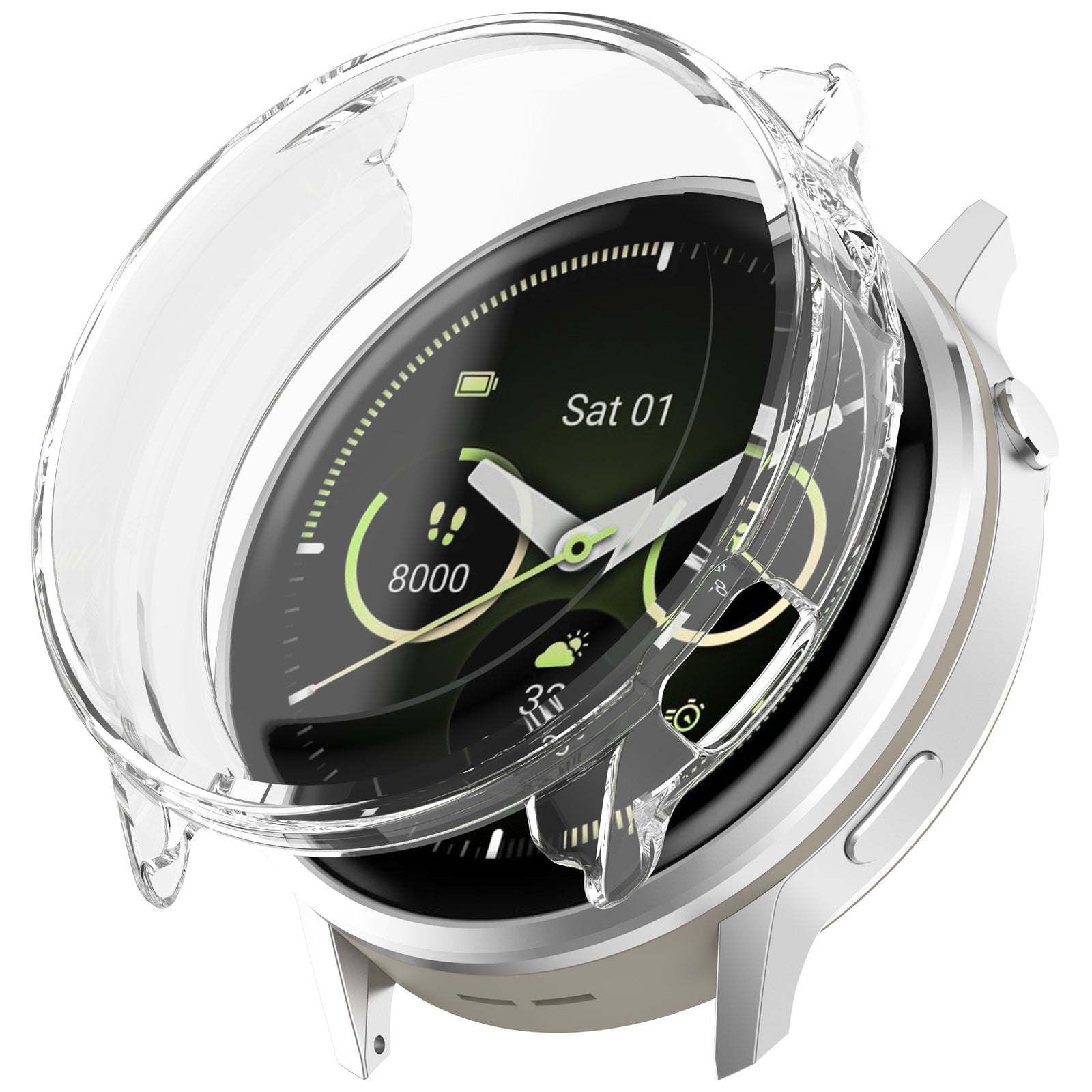 Garmin Venu 4 - 41mm TPU case (transparant)