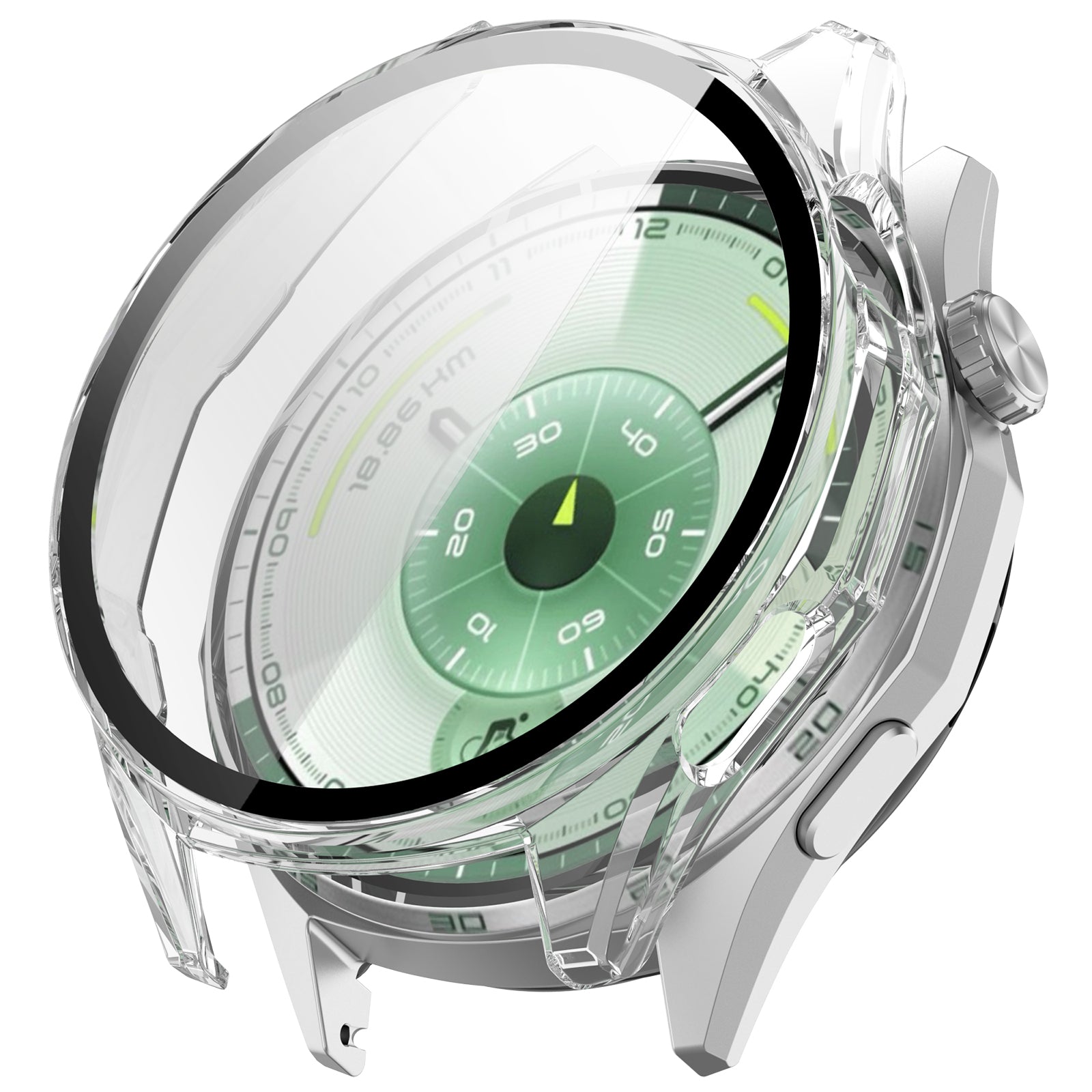 Huawei Watch GT 6 - 46mm Hardcase mit Glas (Schwarz)