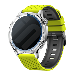 OnePlus Watch 3 Twill Sport Strap (Bright Yellow/Black)