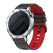 Amazfit Active Max Twill Sportarmband (Schwarz/Rot)