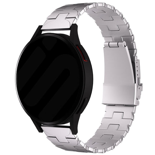 Huawei Watch GT 6 Pro - 46mm Butterfly Titanarmband (Silber)