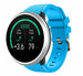 Polar Unite twill siliconen band (lichtblauw)