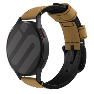 OnePlus Watch 3 - 43mm genuine leren band (bruin)